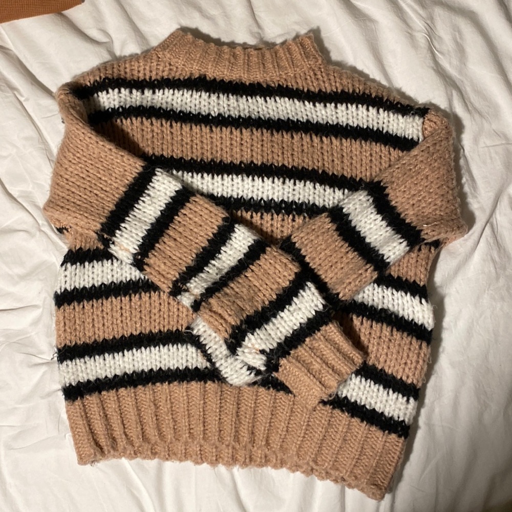nordstrom's wooly striped sweater